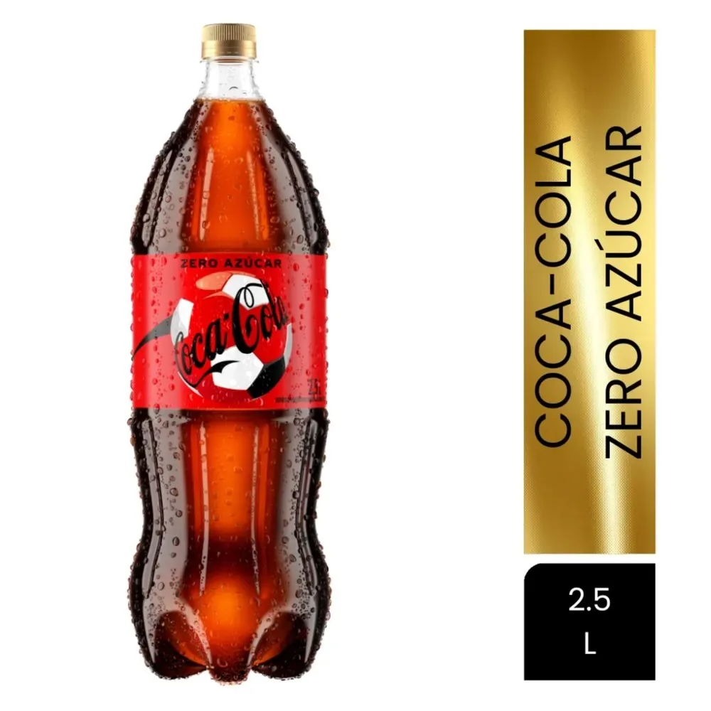 Gaseosa Coca-Cola Zero Azúcar Pet – 2.5 L