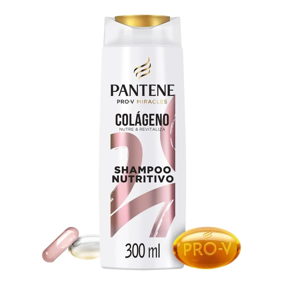 Shampoo Pantene Pro-V Miracles Colágeno Nutre & Revitaliza Nutritivo – 300 ml
