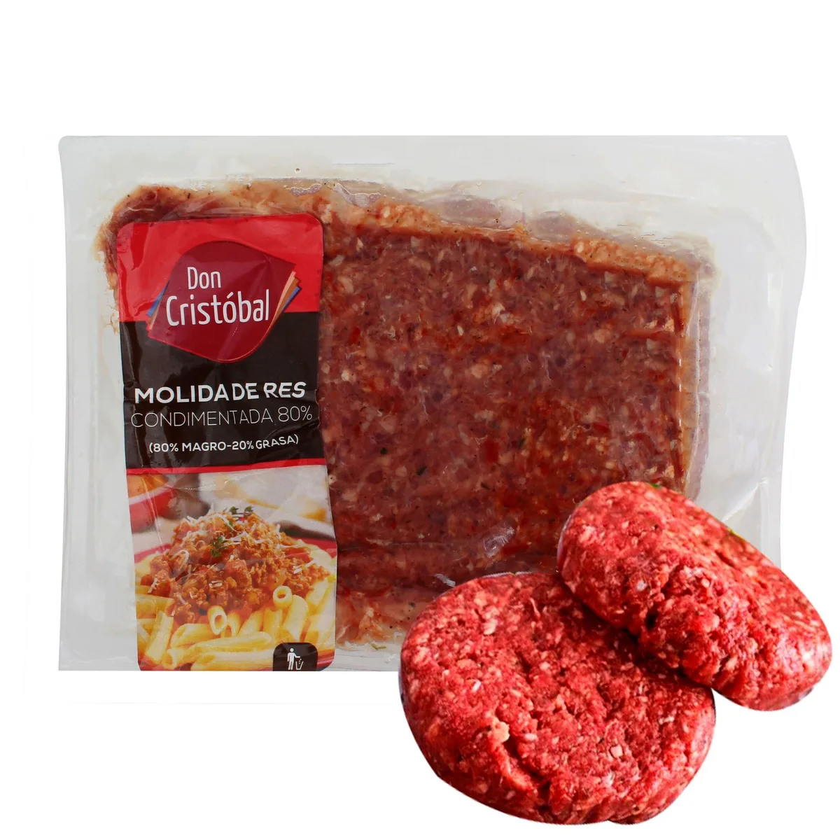 Molida Condimentada Empacada 80% Carne 20% Grasa – Precio Indicado Por Libra