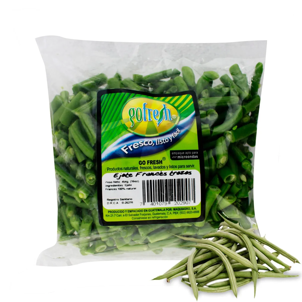 Ejotes Go Fresh Precortado – 1lb