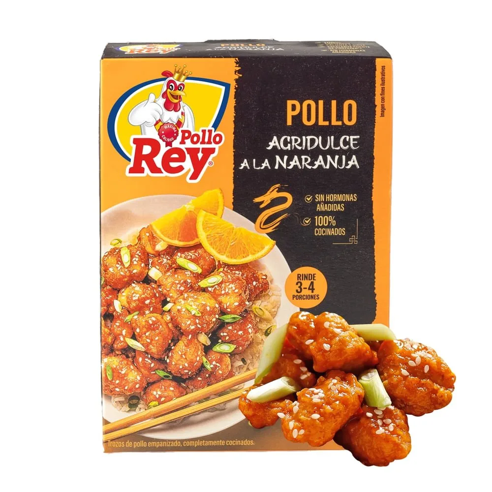 Pollo agridulce Pollo Rey naranja – 480 g