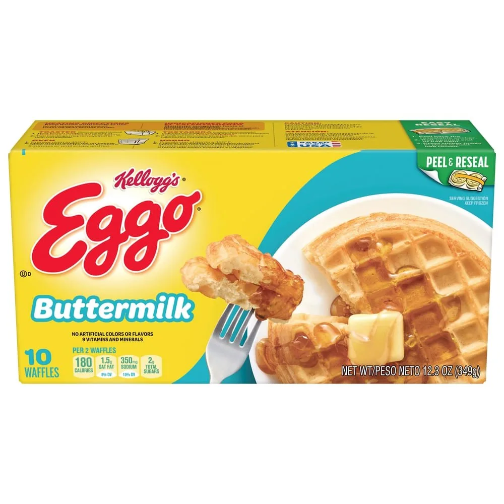 Waffles Kelloggs Eggo Buttermilk – 349 g